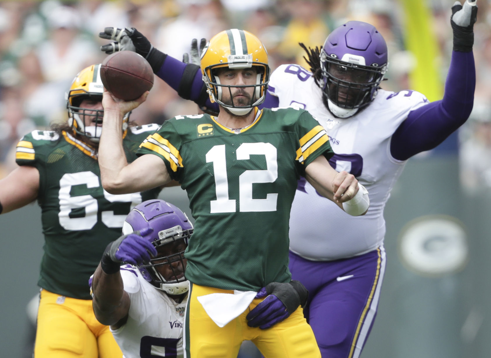 Packers 21, Vikings 16